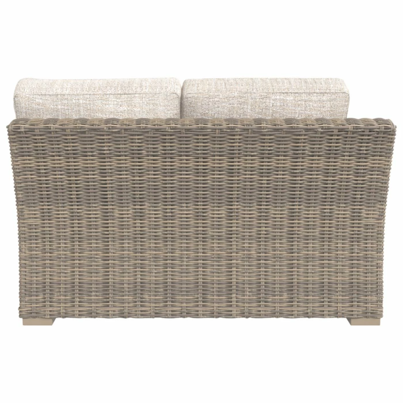 Coupon ๐ฅฐ Resin Wicker Patio Sets Signature Design By Ashley Beachcroft Patio Loveseat Sectional Piece - Set Of 2 ๐งจ - Image 4