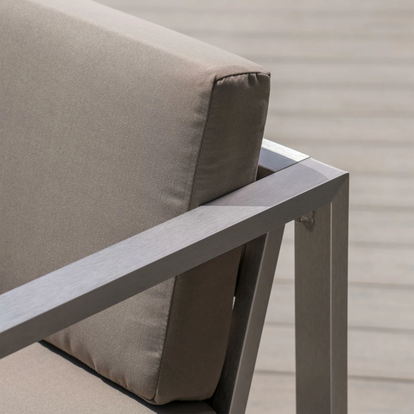 Outlet ๐ Aluminum Patio Sets HN Outdoor Sedona Aluminum 4 Piece Patio Conversation Set ๐ - Image 4