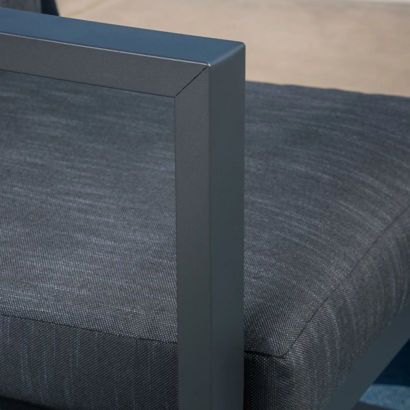 Outlet โ Best Selling Home Decor Aluminum Patio Sets Rayonna Outdoor 4 Seater Aluminum Chat Set โค๏ธ - Image 4