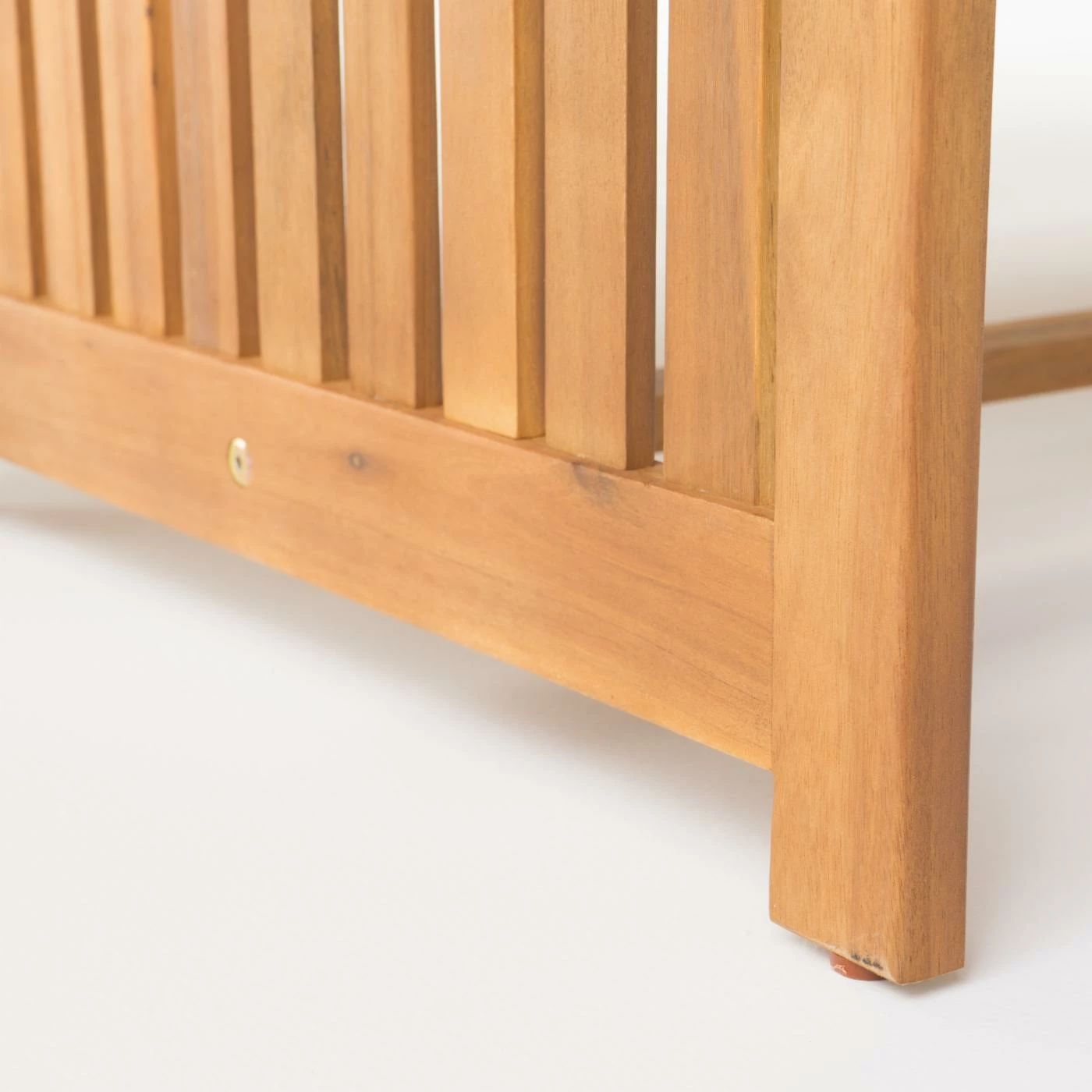 New ๐ Best Selling Home Decor Wood Patio Sets Safari Outdoor Acacia Wood 7 Seater Sofa Chat Set With Cushions - Teak And Cream ๐งจ - Image 4