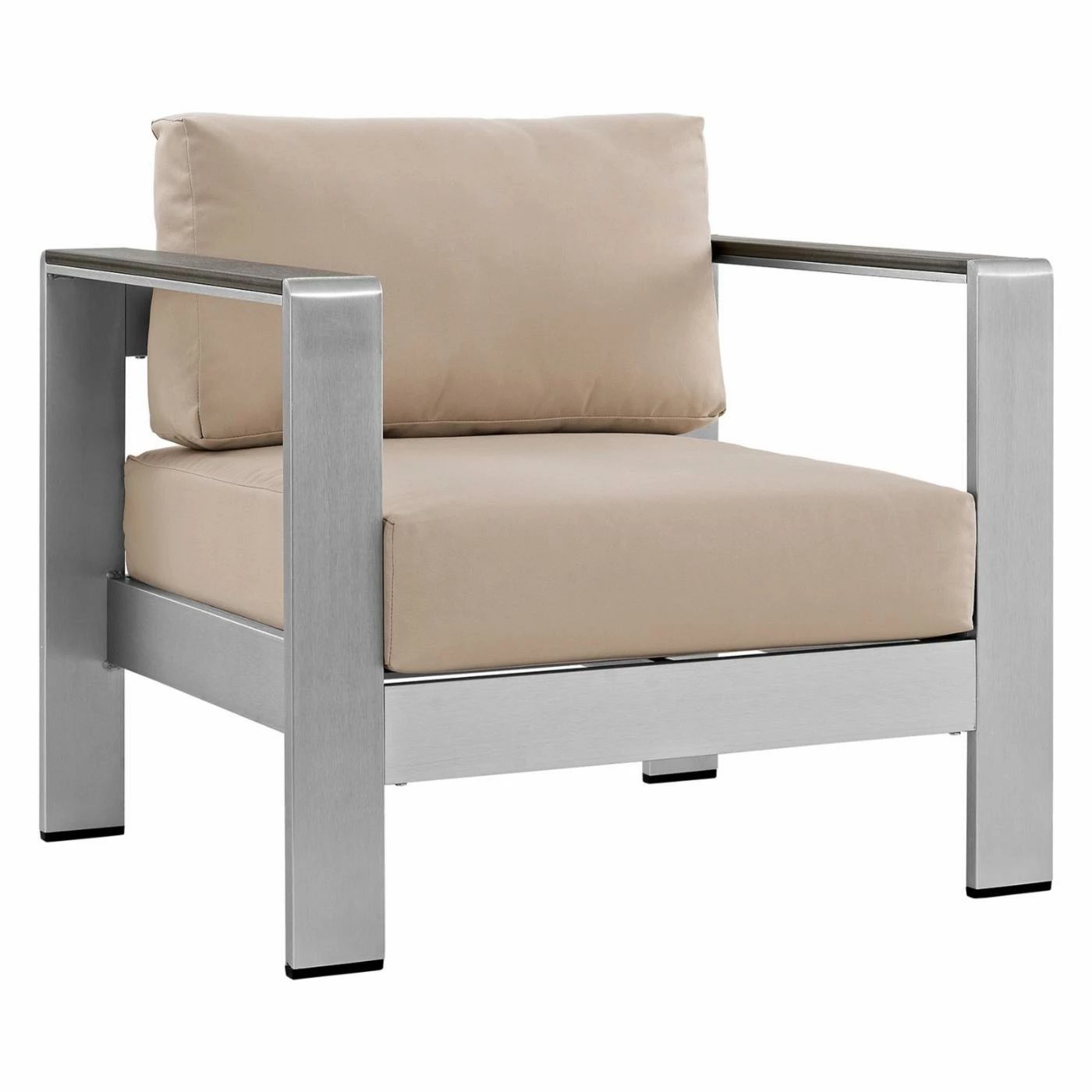 Buy ๐ Aluminum Patio Sets Modway Shore Aluminum 7 Piece Patio Sectional Sofa Set ๐งจ - Image 4