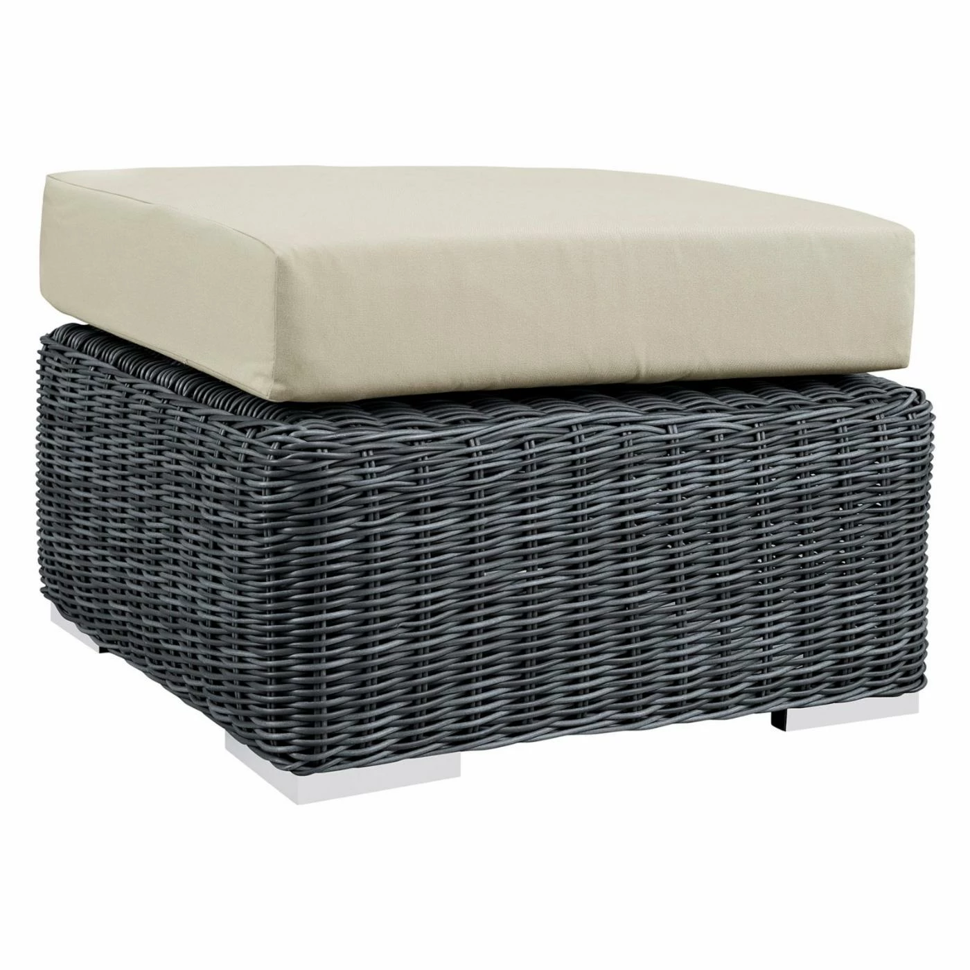 Promo 🔔 Resin Wicker Patio Sets Modway Summon 3 Piece Sunbrella Outdoor Patio Conversation Set 😍 - Image 4