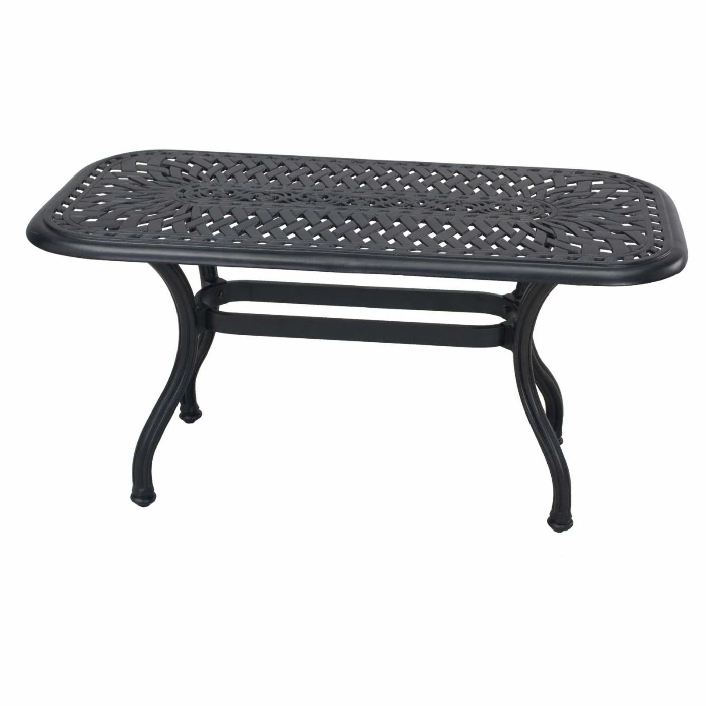 Flash Sale 🎁 Aluminum Patio Sets Darlee Nassau 4 Piece Aluminum Loveseat Patio Conversation Set ⌛ - Image 4