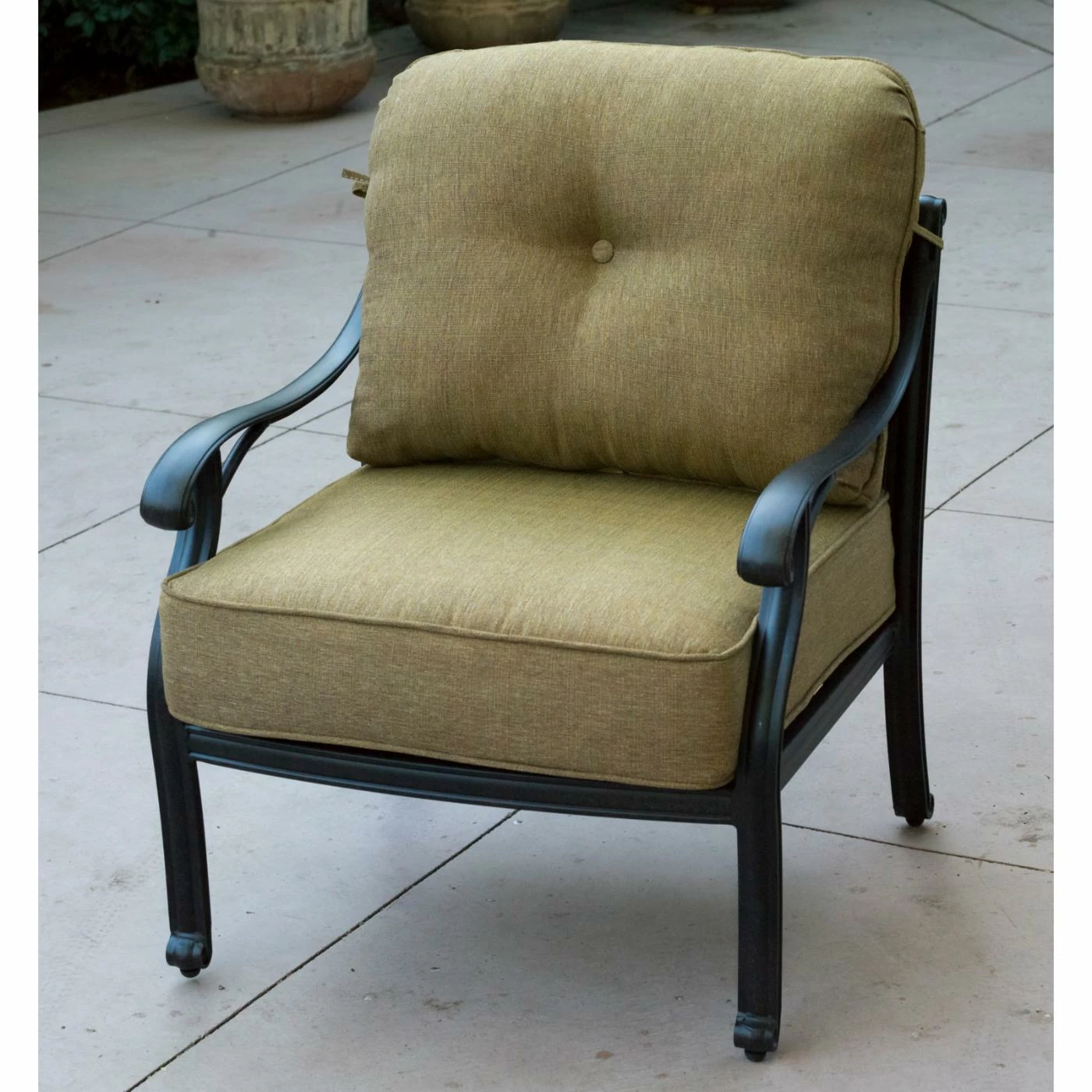 Cheapest ๐ Aluminum Patio Sets Darlee Nassau 8 Piece Aluminum Deep Seating Patio Conversation Set ๐ - Image 4