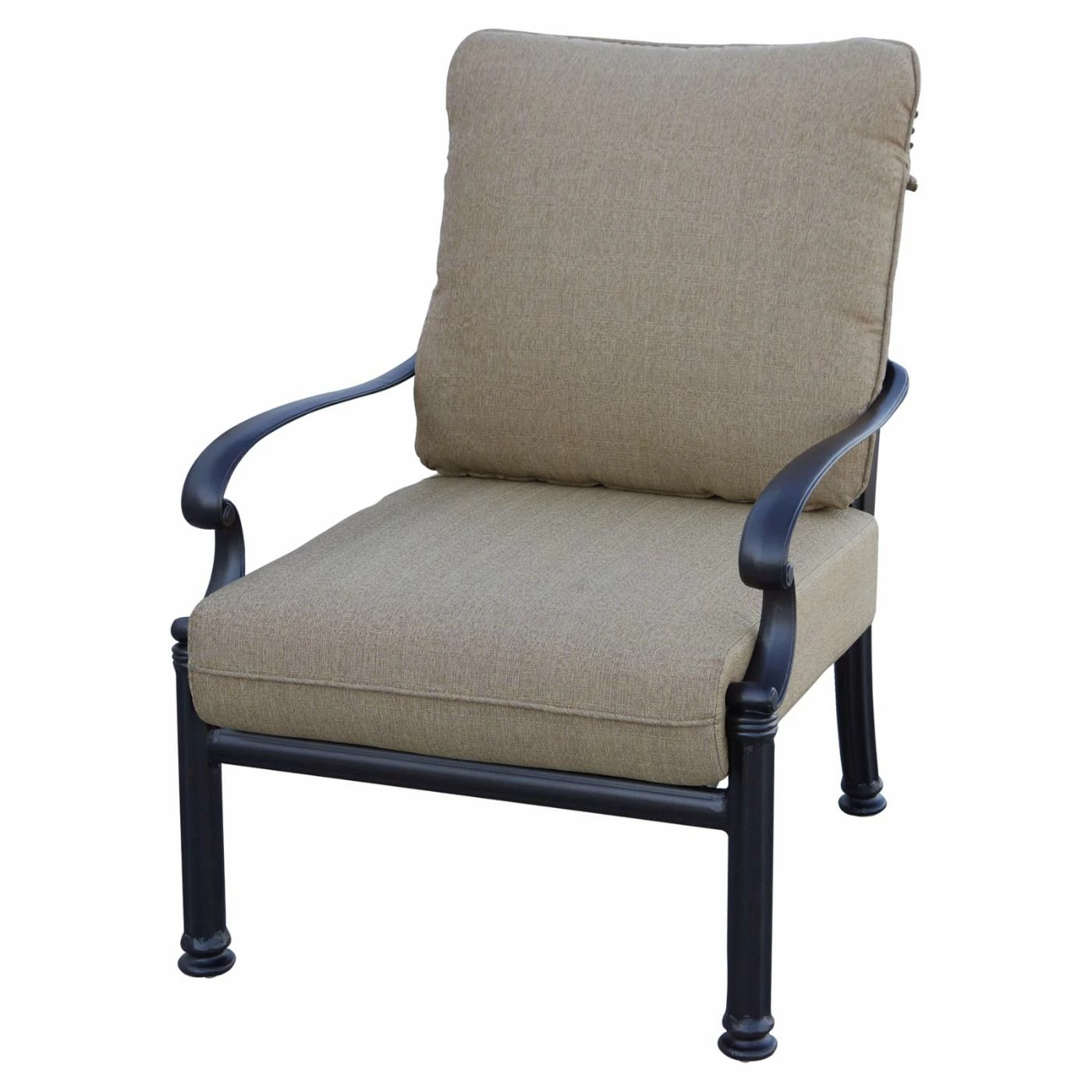 Wholesale ๐ฅ Aluminum Patio Sets Darlee Santa Barbara 4 Piece Aluminum Deep Seating Sofa Patio Conversation Set ๐คฉ - Image 4