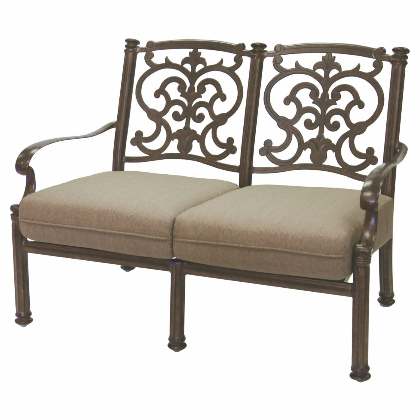 Best deal ๐ Aluminum Patio Sets Darlee Santa Barbara 6 Piece Aluminum Deep Seating Patio Conversation Set โจ - Image 4