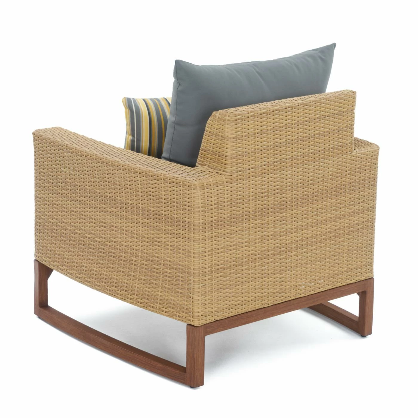 Discount 👏 Resin Wicker Patio Sets RST Brands Mili Wicker 5 Piece Conversation Set With Ottomans ❤️ - Image 4