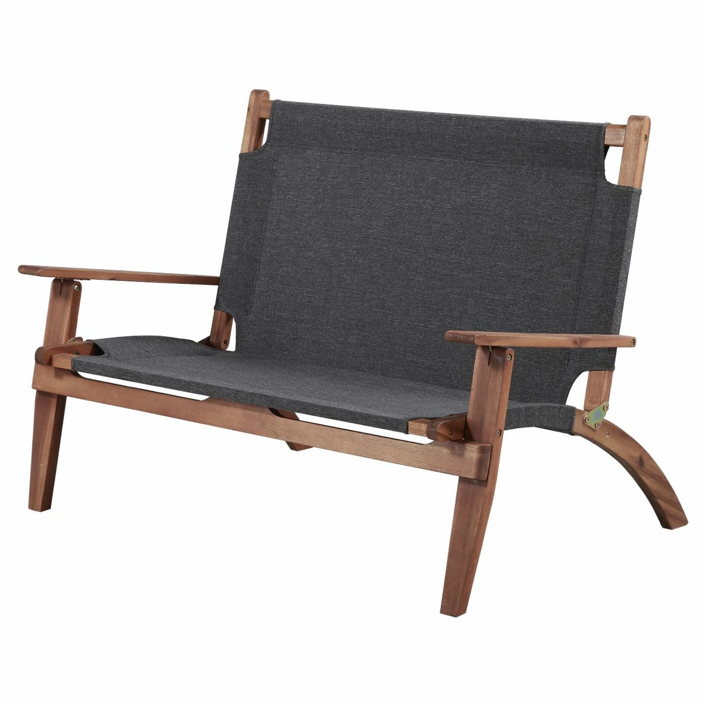 New ๐ Wood Patio Sets Linon Rosemary 4 Piece Folding Outdoor Conversation Set ๐ - Image 4