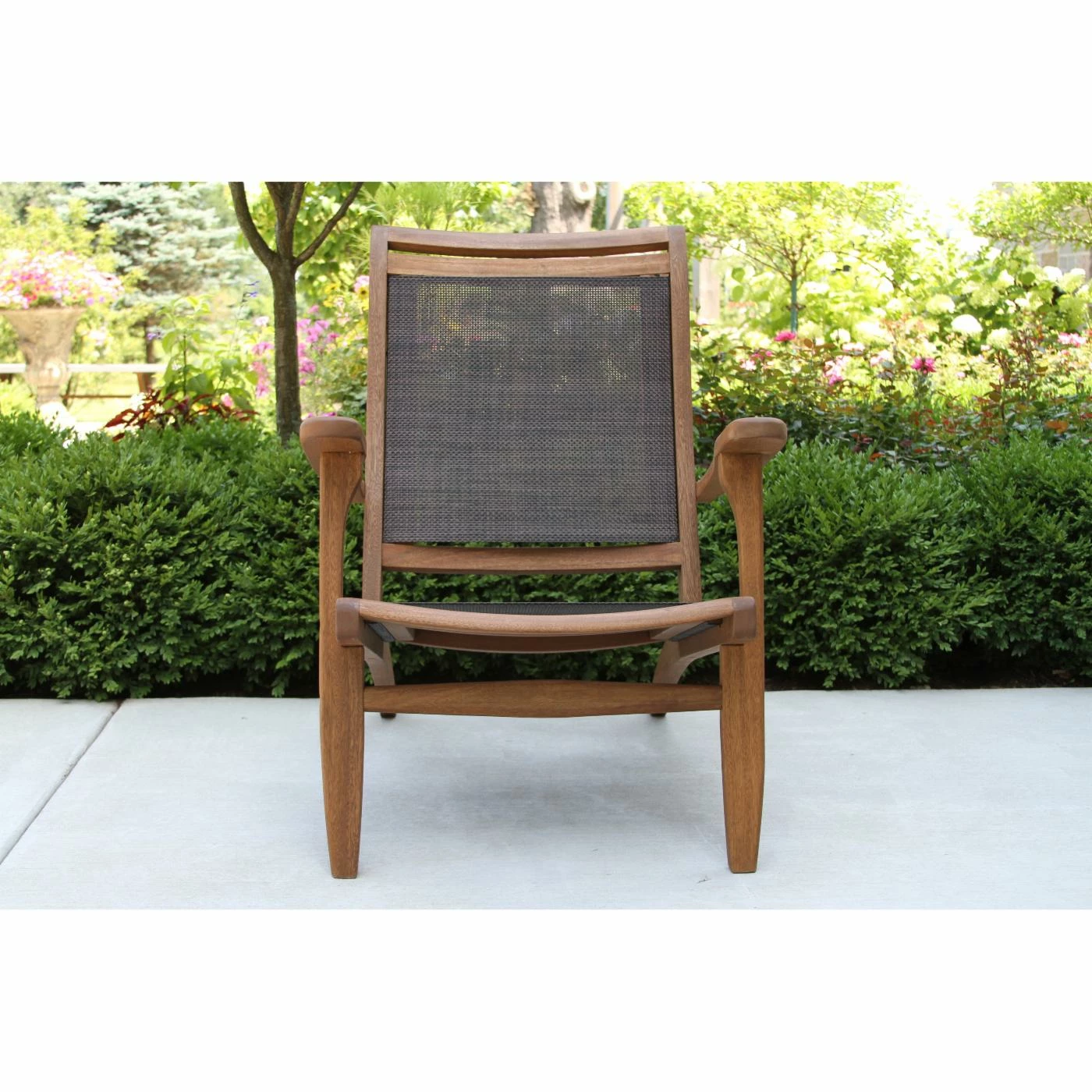 Best reviews of ๐ Wood Patio Sets Vineyard Eucalyptus And Sling 3 Piece Round Table Lounge Conversation Set ๐ - Image 4