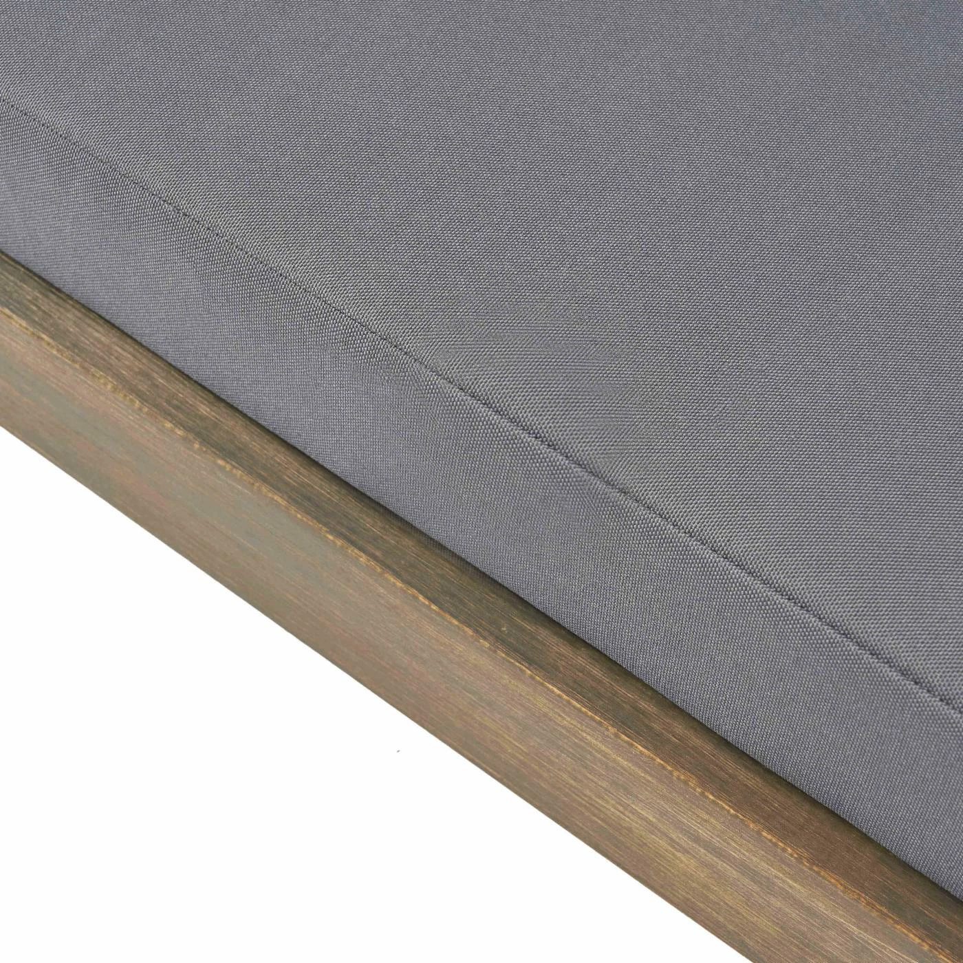 Best deal ๐ Best Selling Home Decor Wood Patio Sets Jood Outdoor Acacia Wood 4 Seater Chat Set And Side Table - Teak And White ๐ - Image 6