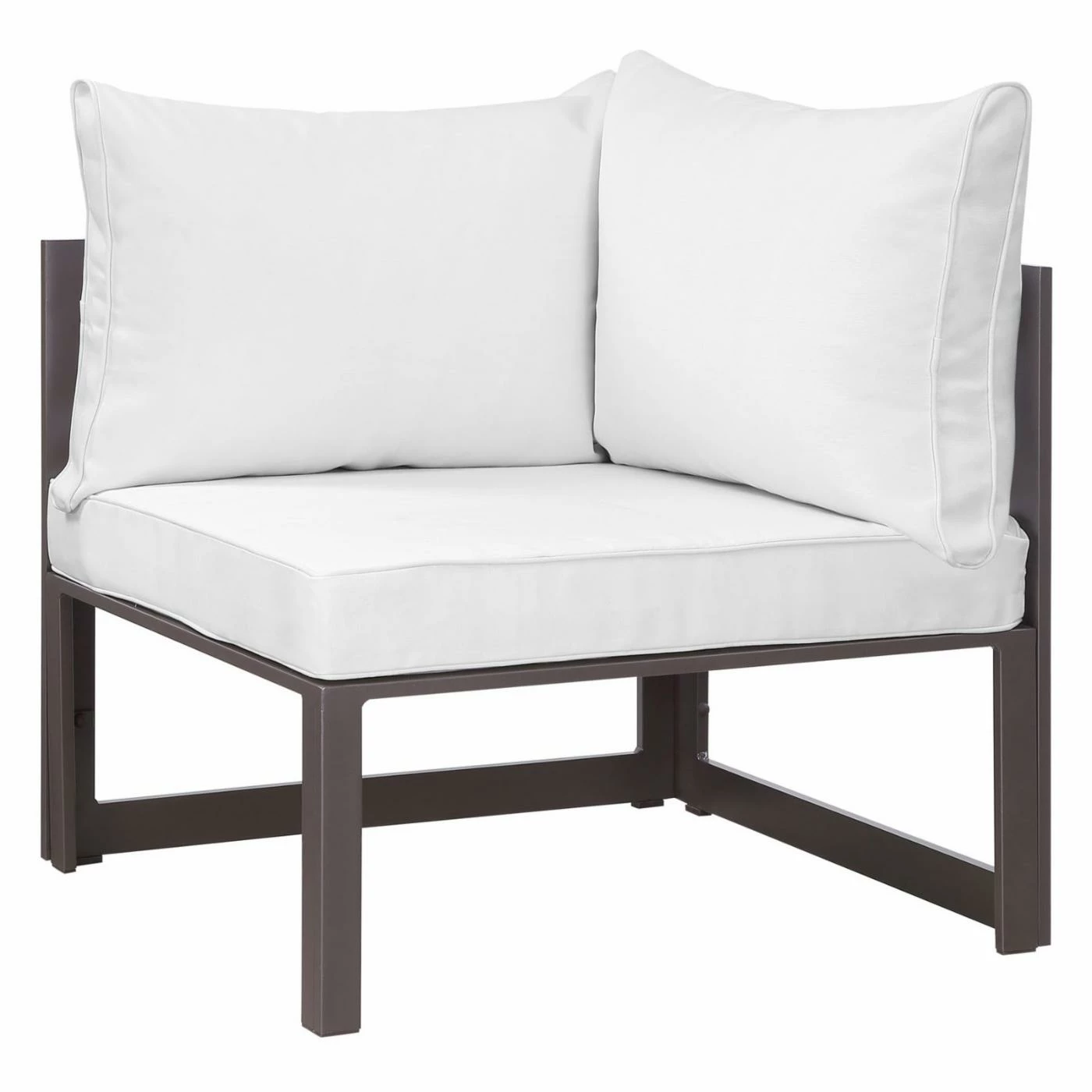 New โ๏ธ Aluminum Patio Sets Modway Fortuna 9 Piece Patio Sectional Sofa Set โค๏ธ - Image 5