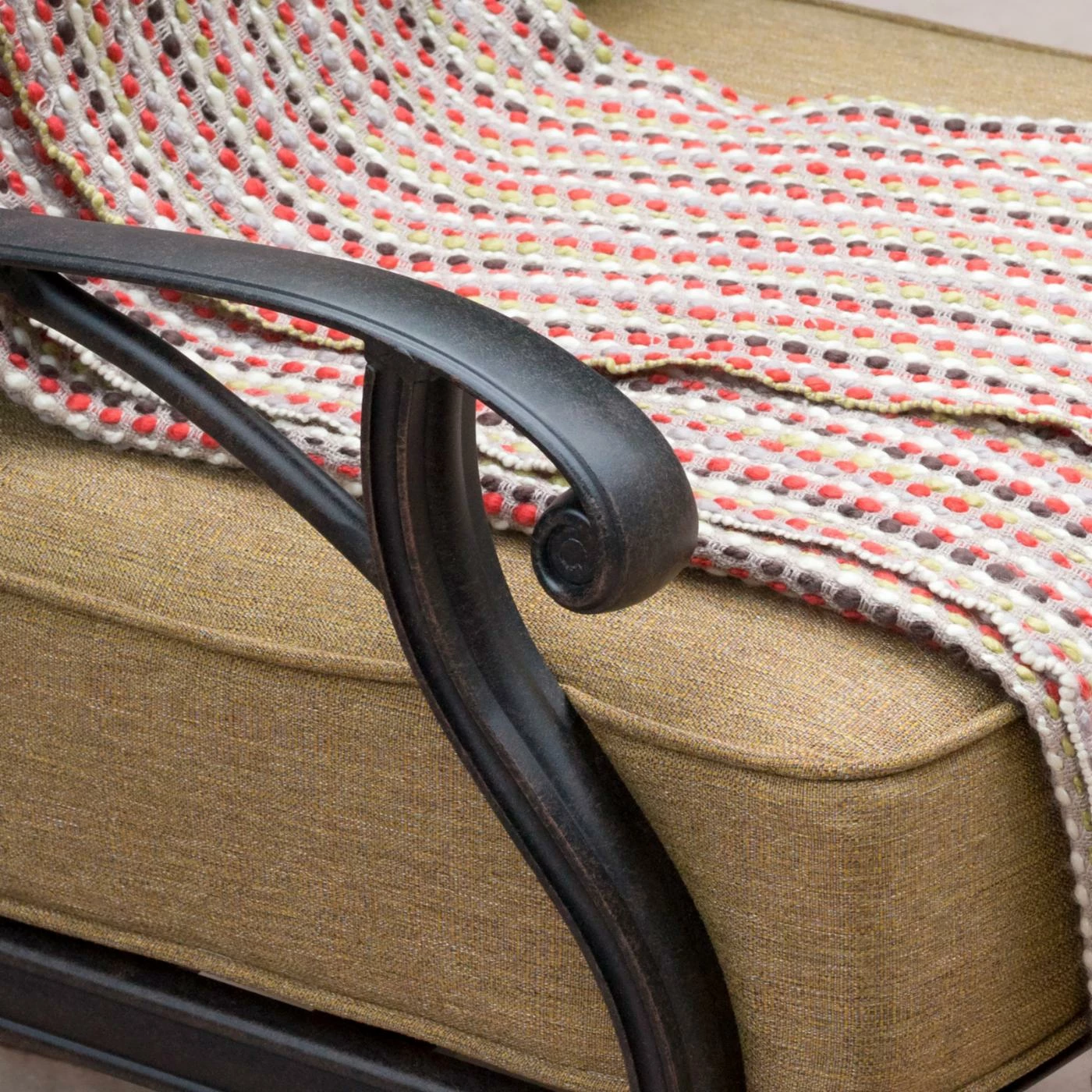 Budget ๐งจ Aluminum Patio Sets Darlee Nassau 3 Piece Aluminum Club Patio Conversation Set ๐ - Image 6