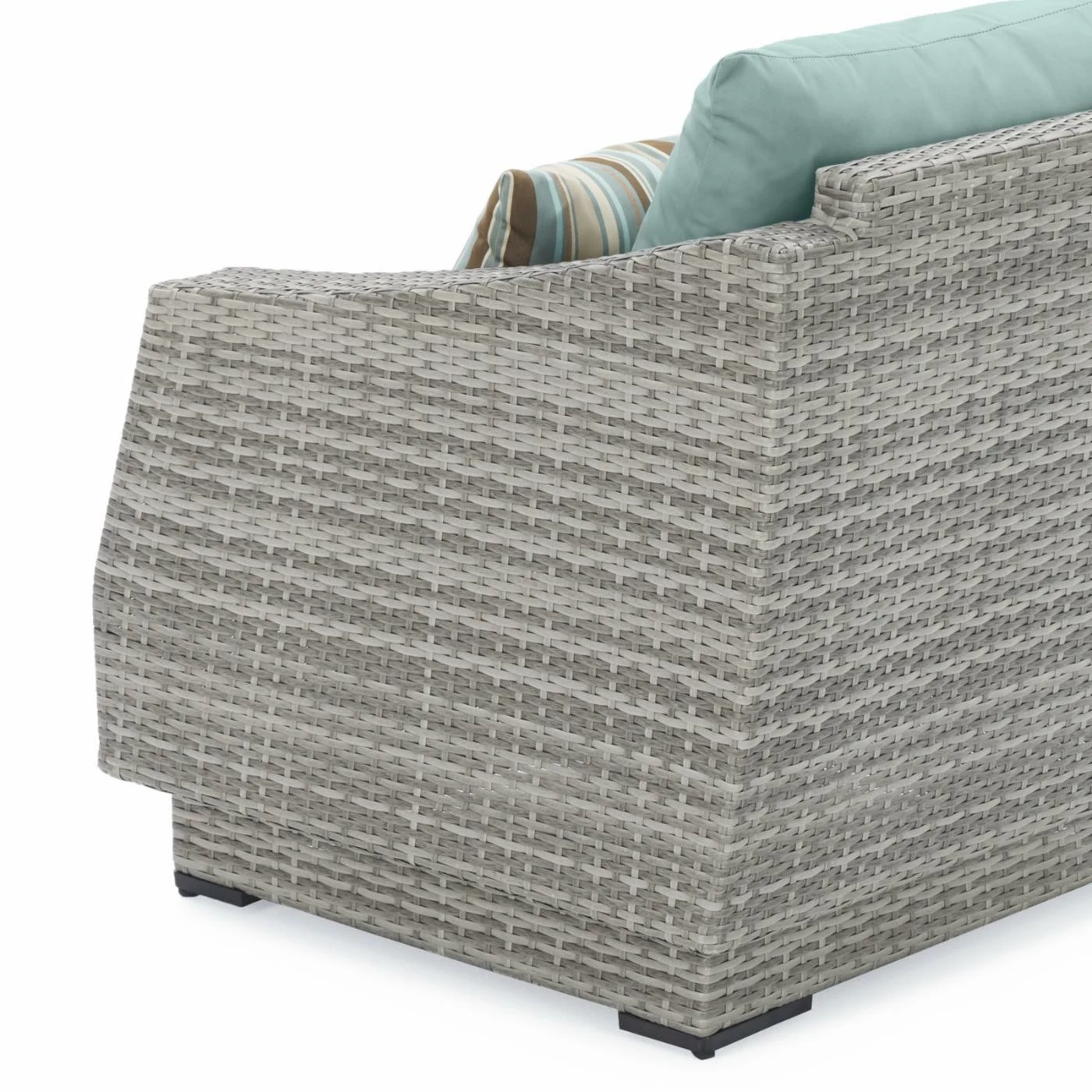 Outlet 😍 Resin Wicker Patio Sets RST Brands Cannes 6 Piece Loveseat Conversation Set 🛒 - Image 6