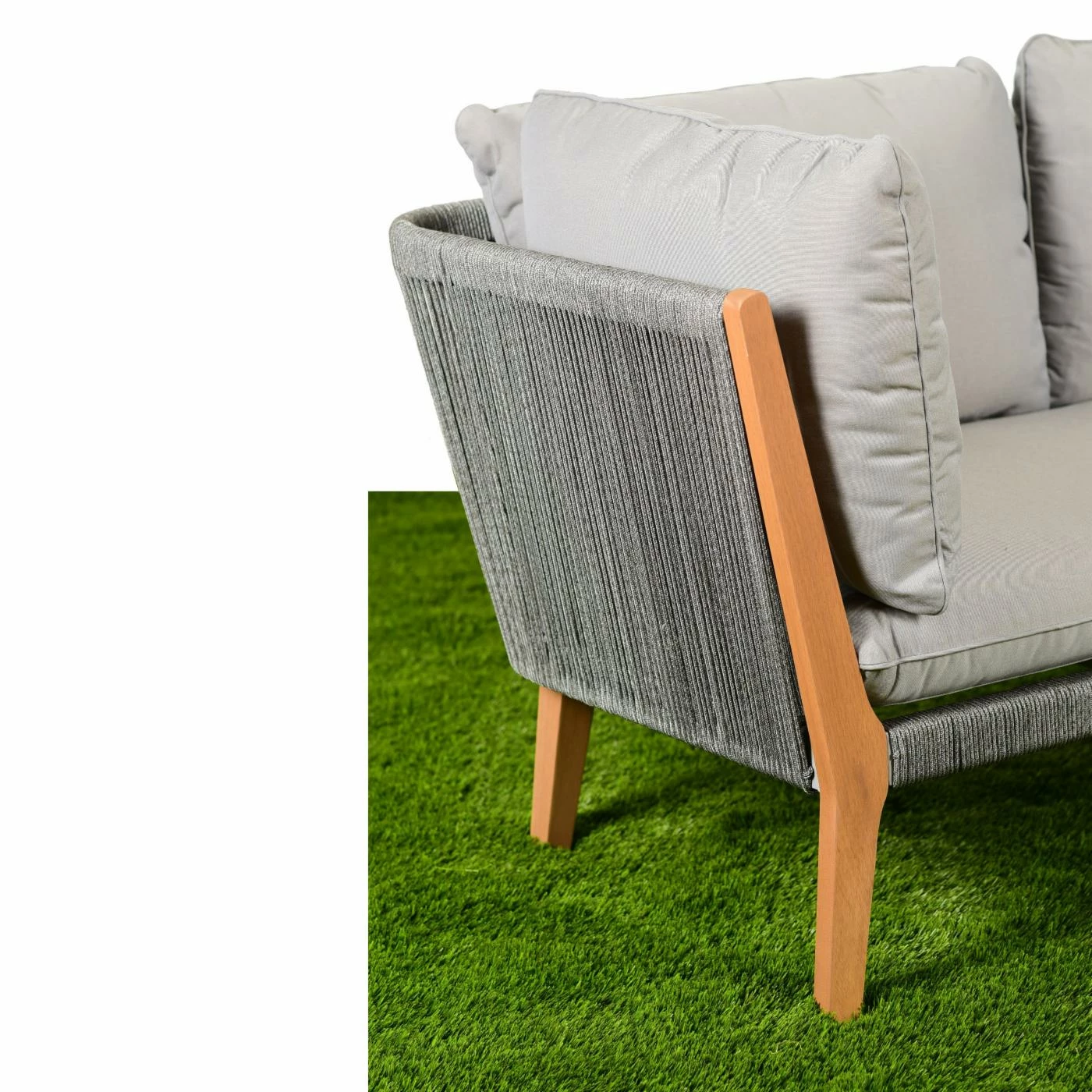 Outlet 😉 Eucalyptus Patio Sets Amazonia Zante 8 Piece Deep Seat Eucalyptus Wood Conversation Set - Seats 10 🔥 - Image 6