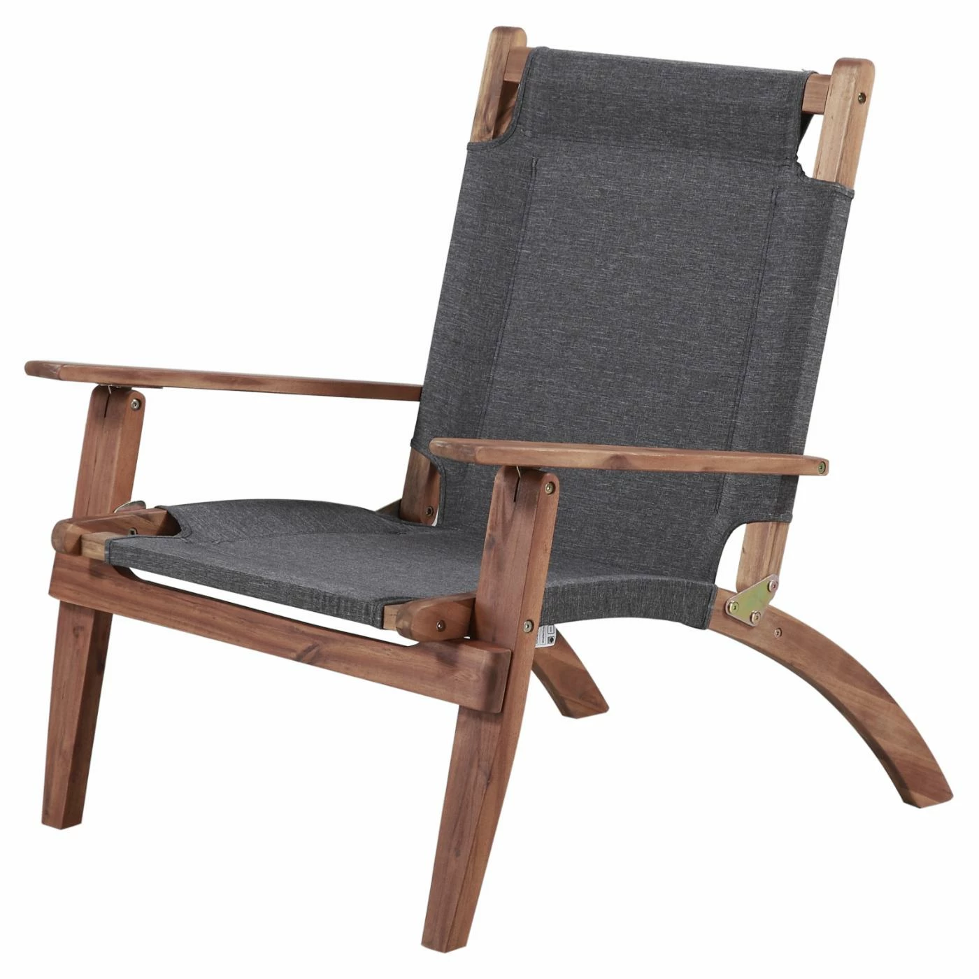 New ๐ Wood Patio Sets Linon Rosemary 4 Piece Folding Outdoor Conversation Set ๐ - Image 6