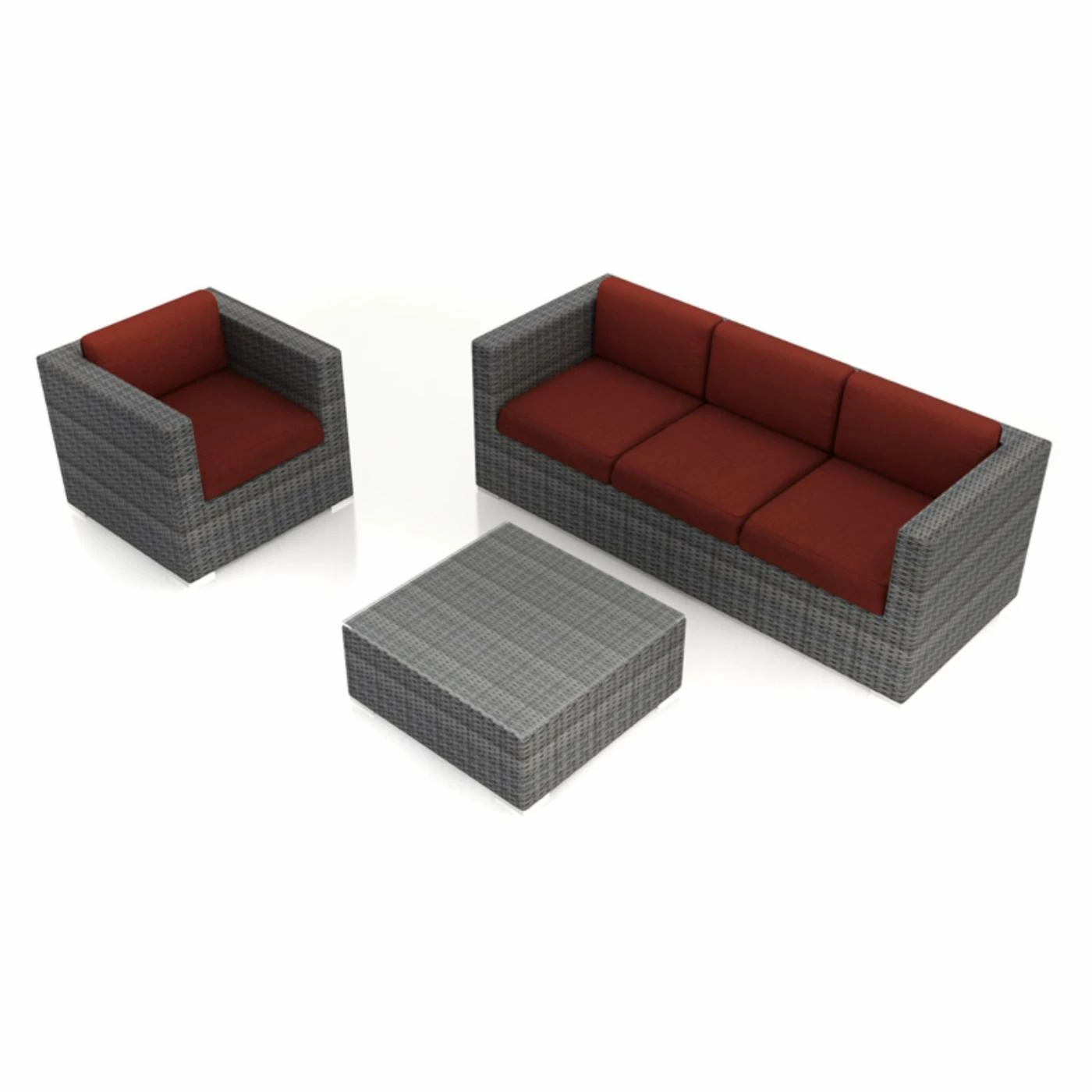 Promo ๐ฏ Resin Wicker Patio Sets Harmonia Living District 3 Piece Patio Sofa Set ๐งจ - Image 6