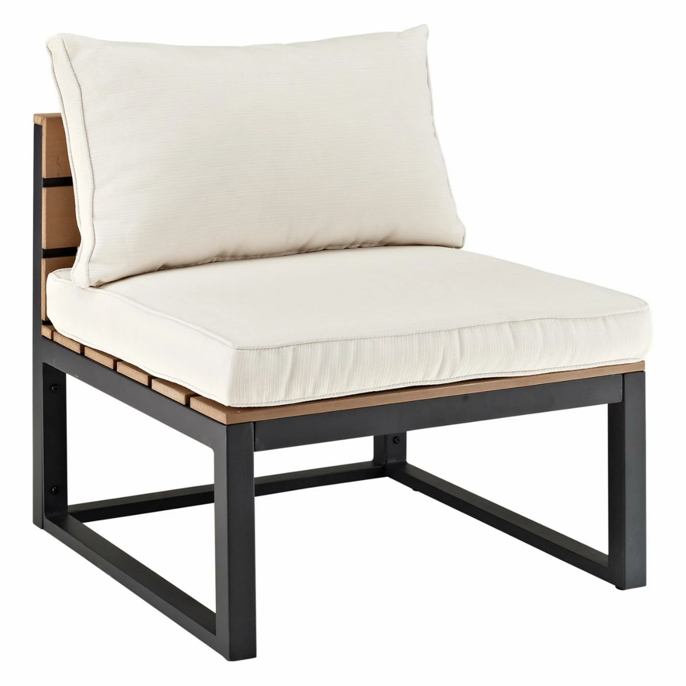 Best deal ๐ Recycled Plastic Patio Sets Walker Edison All-Weather Outdoor 4 Piece Conversation Set With Cushions ๐ - Image 6