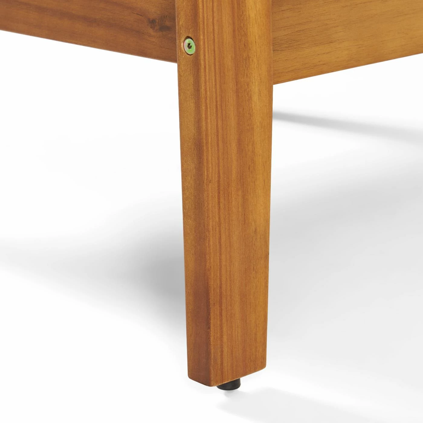 Best Pirce β¨ Best Selling Home Decor Wood Patio Sets Siyan Outdoor Acacia Wood Loveseat And Coffee Table Set - Teak And Silver Sunbrella π - Image 7