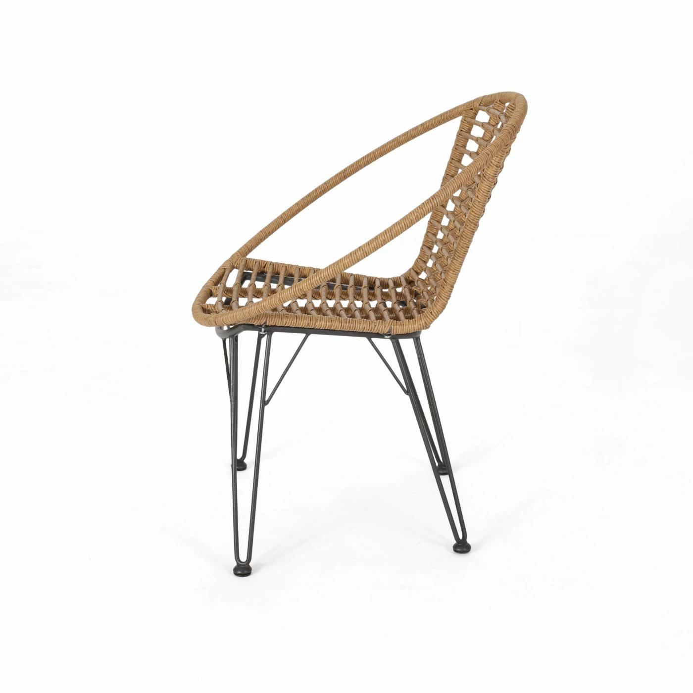 Cheapest โญ Best Selling Home Decor Resin Wicker Patio Sets Caelen Outdoor Wicker And Glass 2 Seater Chat Set - Gray And Black ๐งจ - Image 7