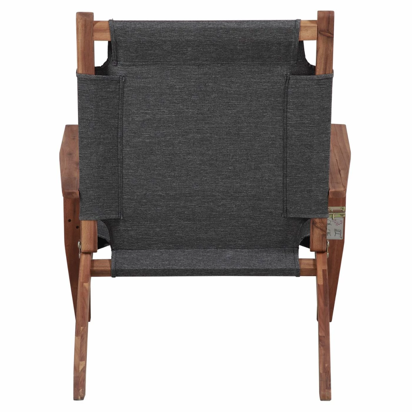 New ๐ Wood Patio Sets Linon Rosemary 4 Piece Folding Outdoor Conversation Set ๐ - Image 7