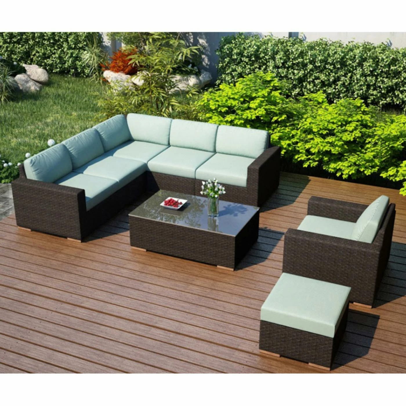 Coupon ๐ Resin Wicker Patio Sets Harmonia Living Arden 8 Piece Sectional Set ๐ฅ - Image 7