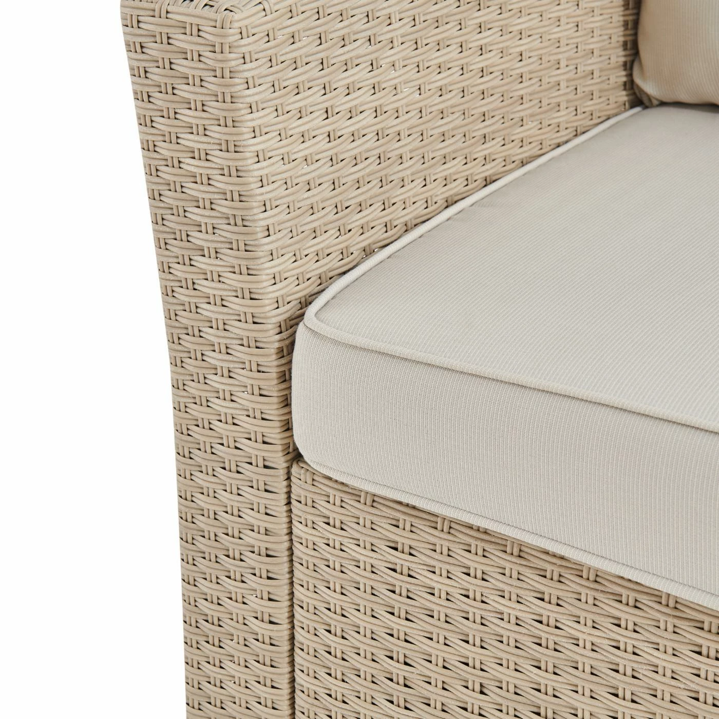 Brand new ๐ Resin Wicker Patio Sets Alaterre Furniture Canaan All-Weather Wicker Outdoor Deep-Seat Dining Set With Sofa, Two Arm Chairs And 57"L Coffee Table ๐ - Image 7