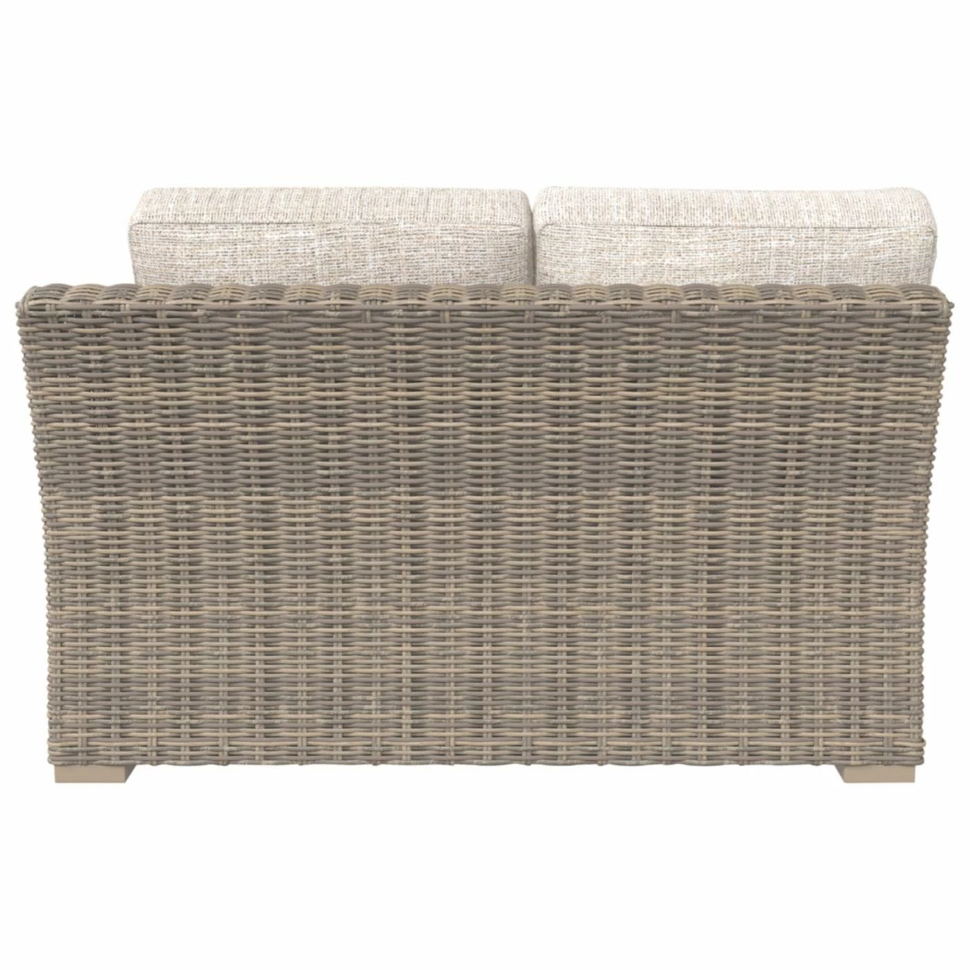 Coupon ๐ฅฐ Resin Wicker Patio Sets Signature Design By Ashley Beachcroft Patio Loveseat Sectional Piece - Set Of 2 ๐งจ - Image 8