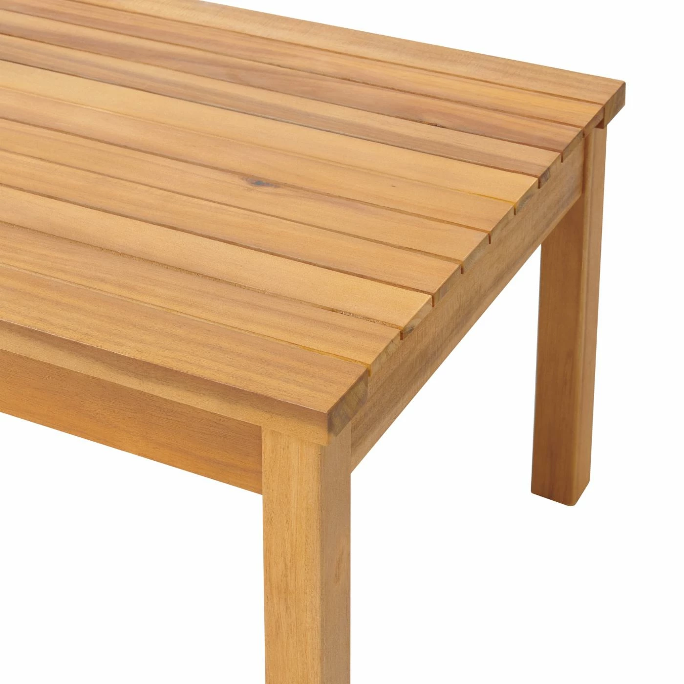 Budget β Wood Patio Sets Alaterre Furniture Orwell Outdoor Acacia Wood Bench And Cocktail Table 𧨠- Image 8