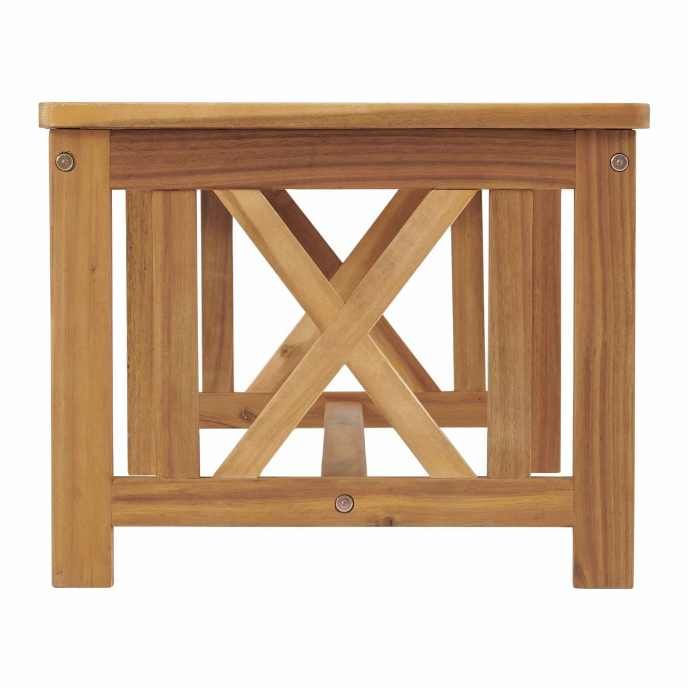 Best Sale β Wood Patio Sets Alaterre Furniture Manchester Acacia Wood Bench And Coffee Table π - Image 8