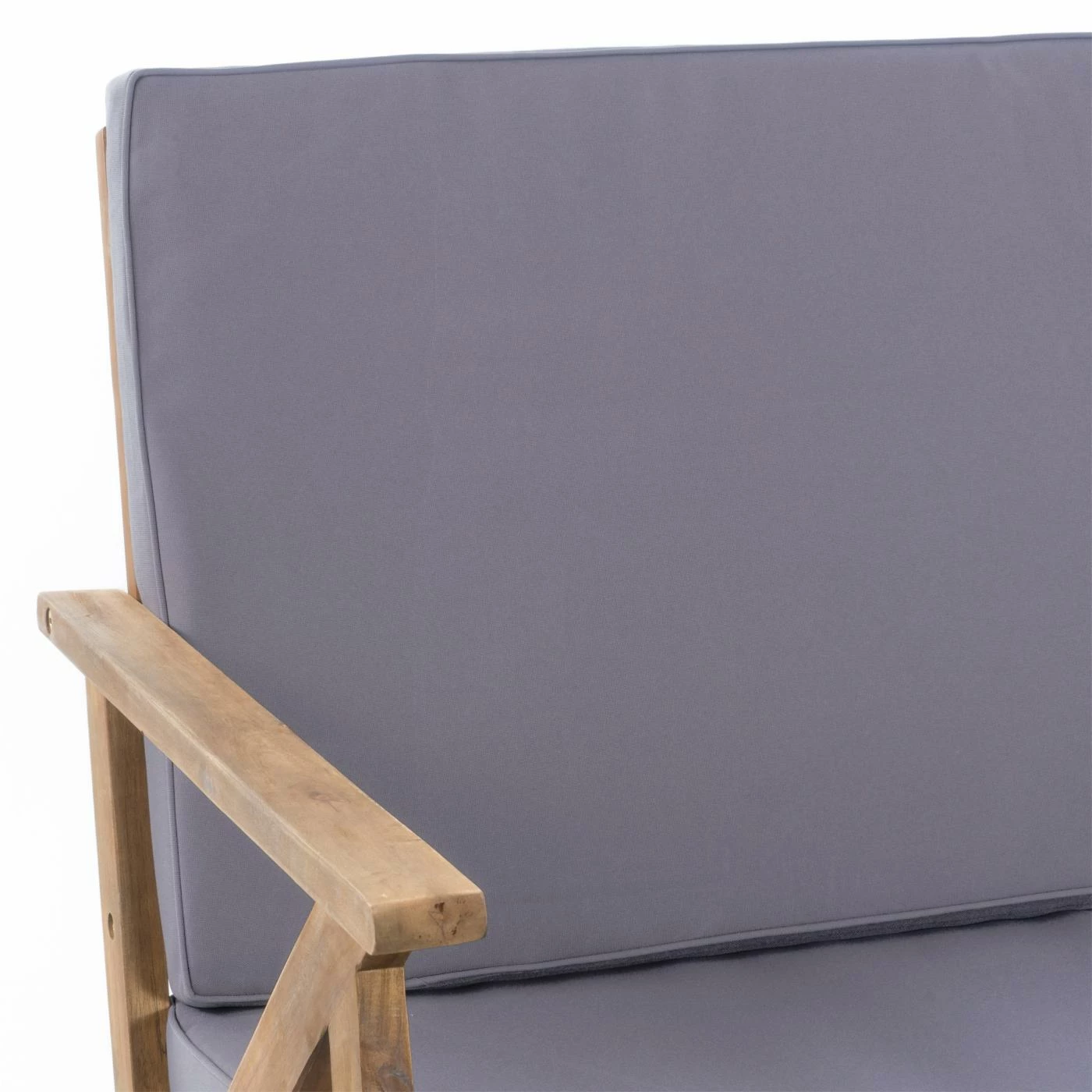 Buy ๐ Best Selling Home Wood Patio Sets Panama Acacia Wood 4 Piece Patio Conversation Set โ๏ธ - Image 8