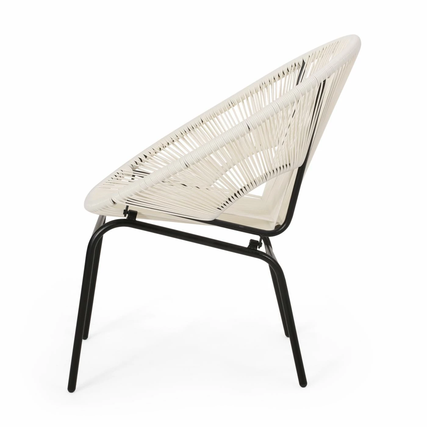 New ๐ Best Selling Home Decor Resin Wicker Patio Sets Samayah Outdoor Wicker 2 Seater Chat Set - Blue And Black ๐ - Image 8