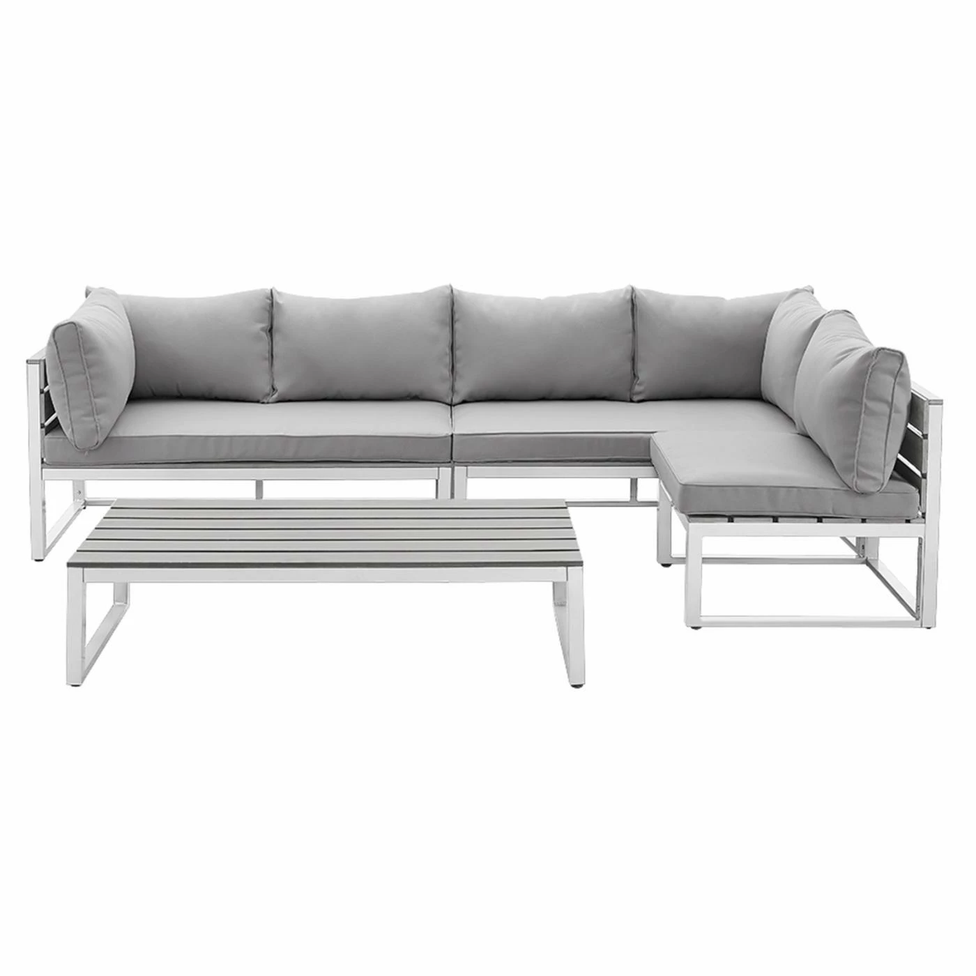 Flash Sale ๐ Aluminum Patio Sets Walker Edison Aluminum 4 Piece All-Weather Patio Conversation Set With Cushions ๐ฅฐ - Image 8