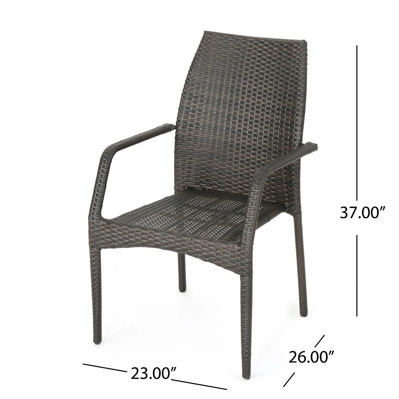 New โ๏ธ Best Selling Home Decor Resin Wicker Patio Sets Kalisa Outdoor Wicker 2 Seater Stacking Chair Chat Set ๐ - Image 9
