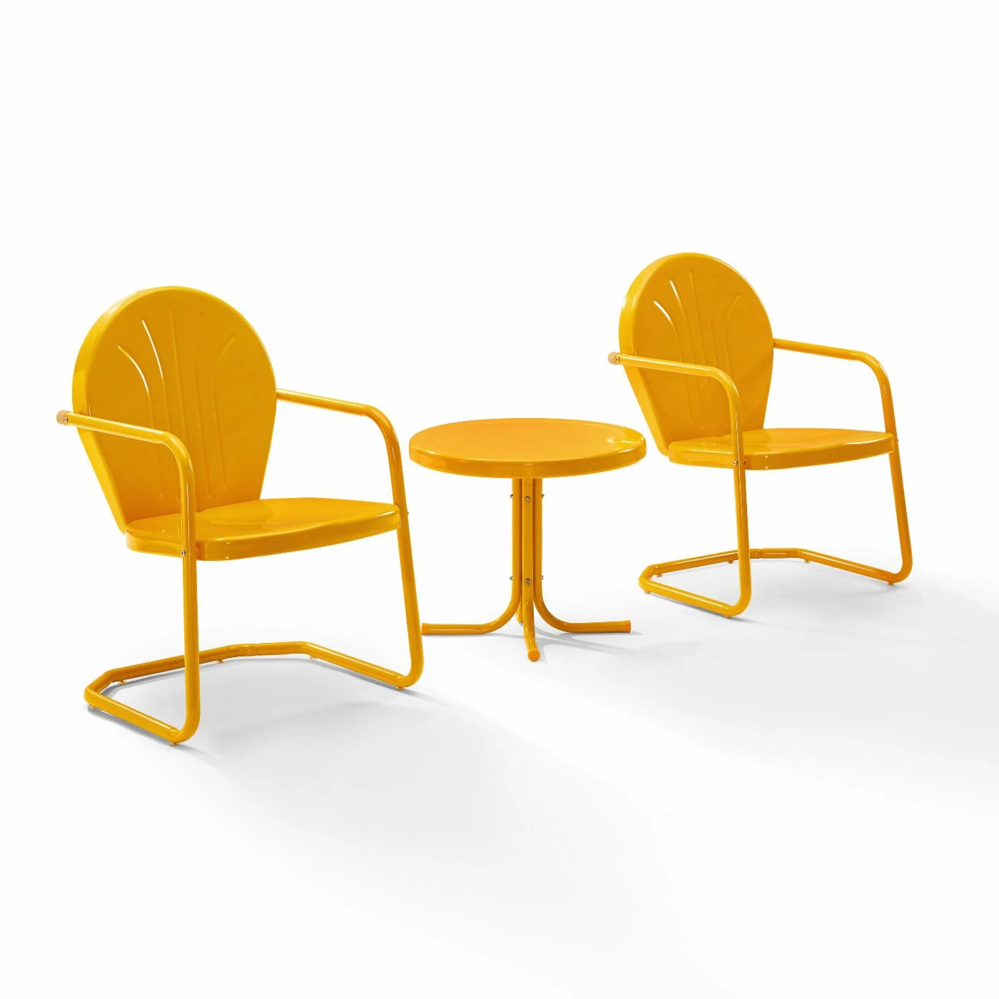 Promo 🤩 Steel Patio Sets Crosley Griffith 3 Piece Metal Outdoor Conversation Set 🤩 - Image 9