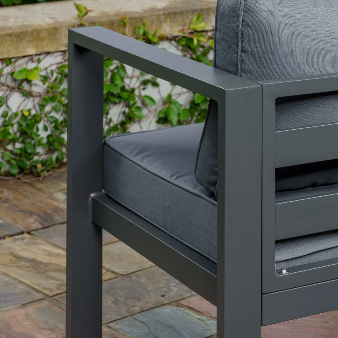 Coupon ๐ Aluminum Patio Sets Tortuga Outdoor Lakeview 5-Piece Conversation Set - Charcoal โญ - Image 9