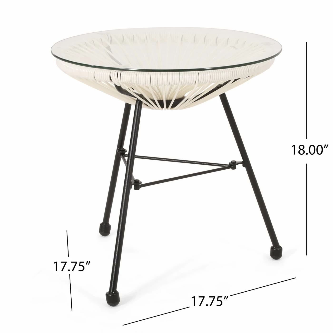 New ๐ Best Selling Home Decor Resin Wicker Patio Sets Samayah Outdoor Wicker 2 Seater Chat Set - Blue And Black ๐ - Image 10