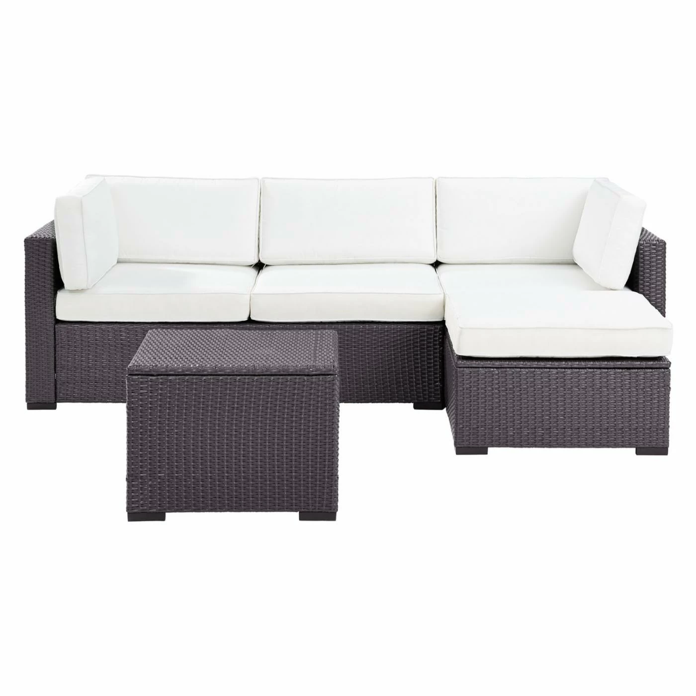 Coupon ๐ Resin Wicker Patio Sets Crosley Furniture Biscayne Resin Wicker 4 Piece Loveseat Conversation Set ๐ - Image 10