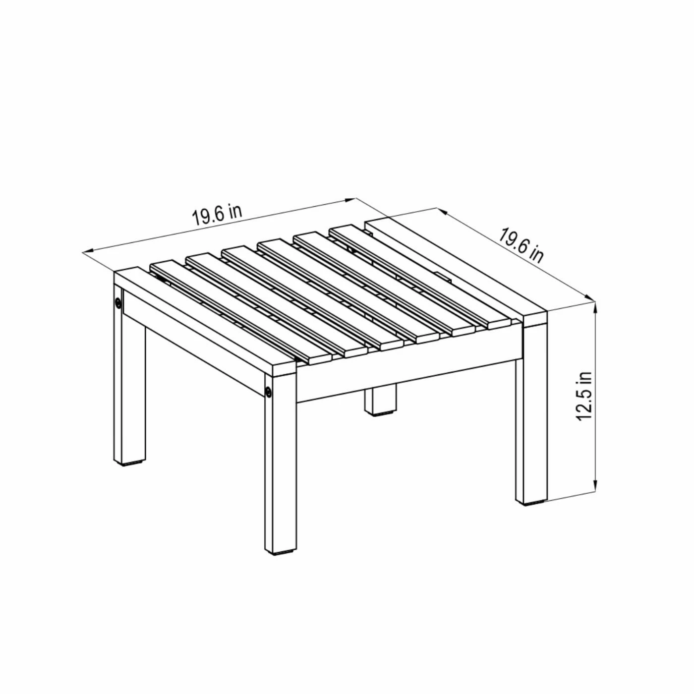 Cheap β Eucalyptus Patio Sets Amazonia Sicilia 3 Piece Deep Seat Eucalyptus Wood Conversation Set π - Image 7