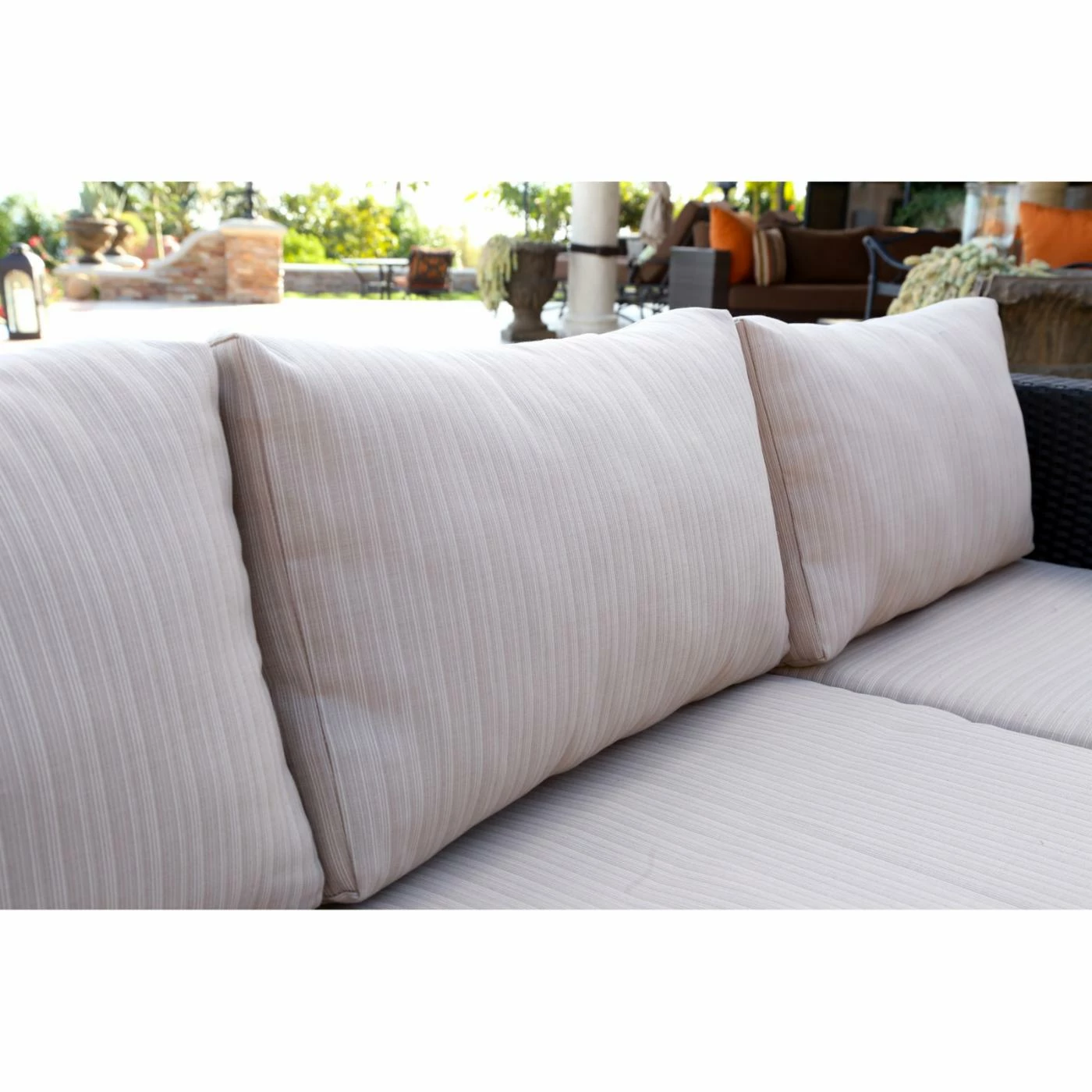 Deals โญ Resin Wicker Patio Sets Abbyson Carlye Outdoor Wicker 6 Piece Patio Sectional Conversation Set ๐ - Image 3