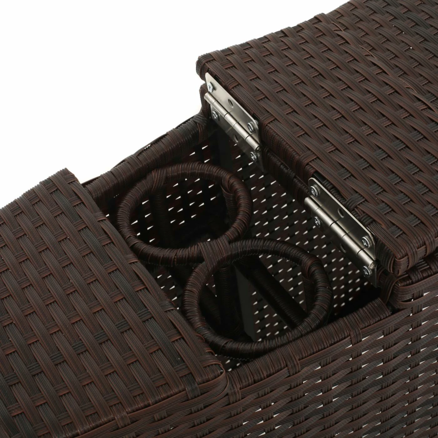 Best Pirce ๐ Best Selling Home Resin Wicker Patio Sets Ibarra Ibiza Wicker 4 Piece Curved Patio Seating Set With Ottoman ๐งจ - Image 3