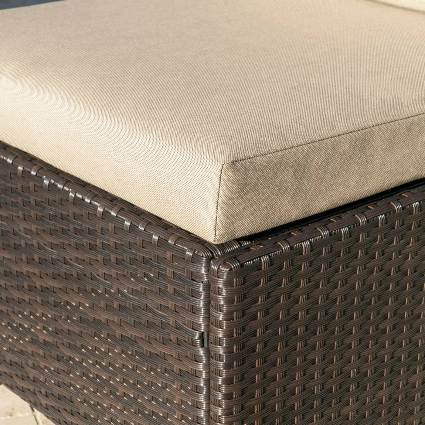 Buy ๐งจ Resin Wicker Patio Sets HN Outdoor Prater Wicker 7 Piece Patio Conversation Set ๐ - Image 3