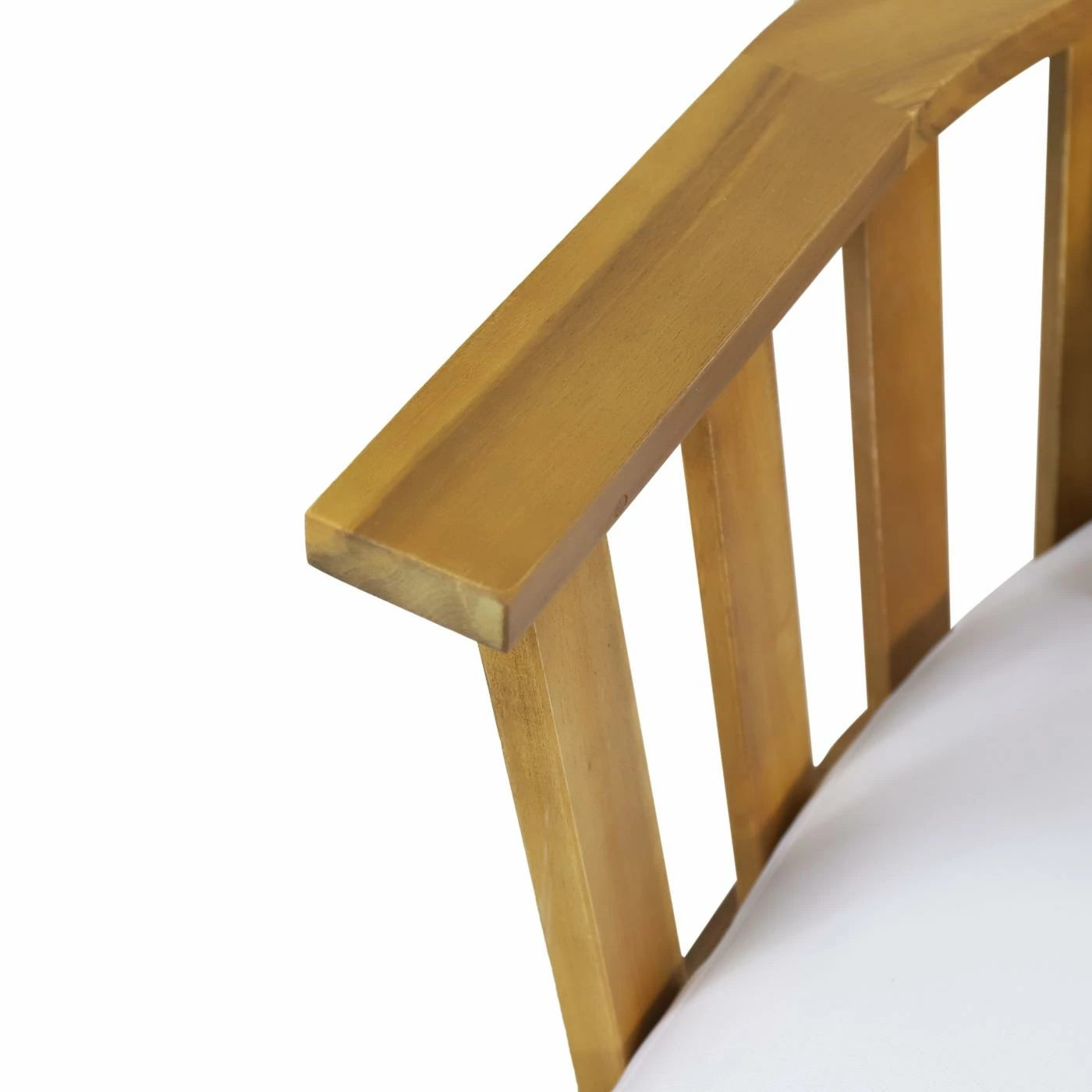 Cheapest โ Best Selling Home Decor Wood Patio Sets Sharlette Outdoor Wooden Loveseat And Coffee Table Set โค๏ธ - Image 3