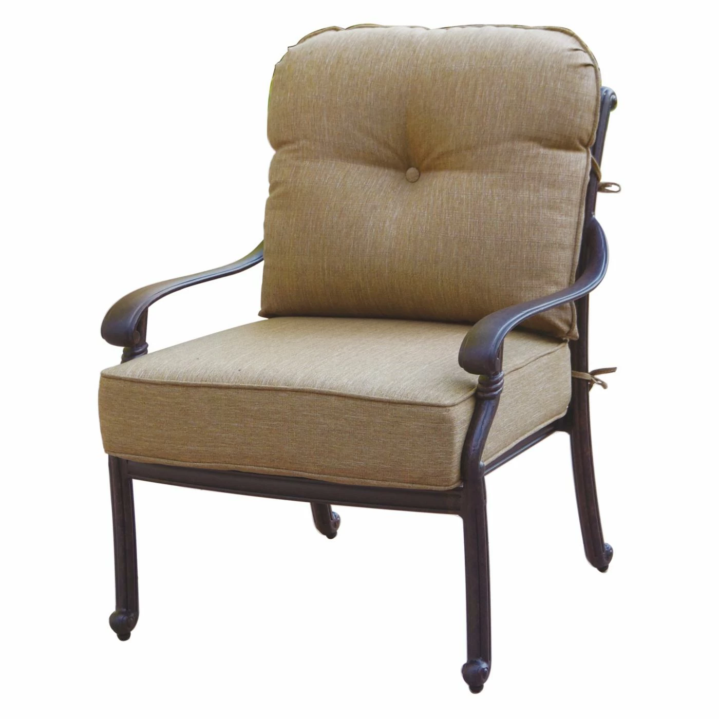 Best Pirce π₯° Aluminum Patio Sets Darlee Santa Monica Cast Aluminum 5-Piece Deep Seating Conversation Set π― - Image 3