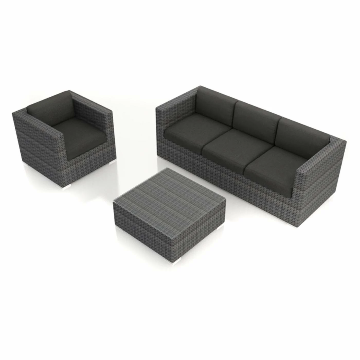 Promo ๐ฏ Resin Wicker Patio Sets Harmonia Living District 3 Piece Patio Sofa Set ๐งจ - Image 3