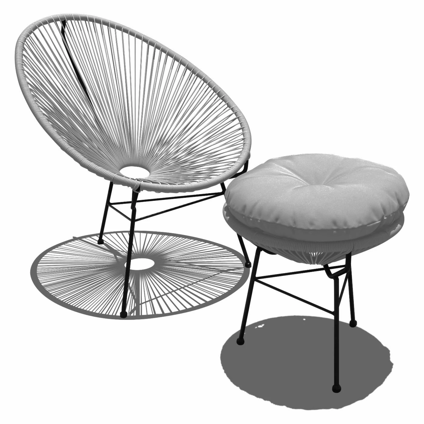 Best reviews of ๐งจ Steel Patio Sets Harmonia Living Acapulco 3 Piece Patio Chat Set ๐ - Image 3