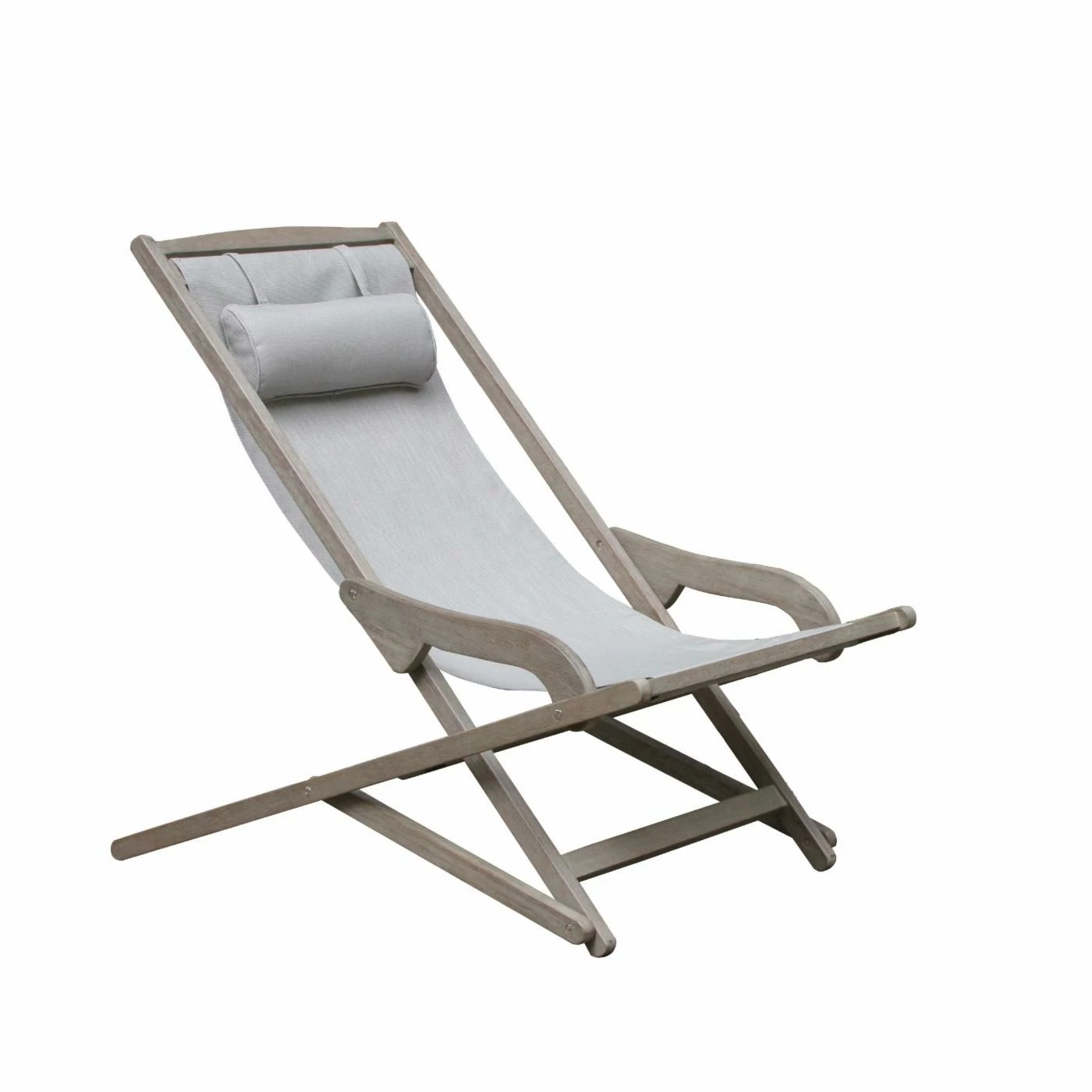 Buy ๐ Wood Patio Sets Vineyard Eucalyptus 3 Piece Sling Lounger Set โ - Image 3