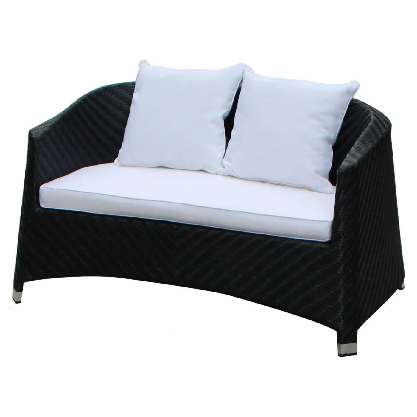 Budget ๐ Resin Wicker Patio Sets Pangea Outdoor Venice Wicker 4-Piece Patio Conversation Set ๐ - Image 3