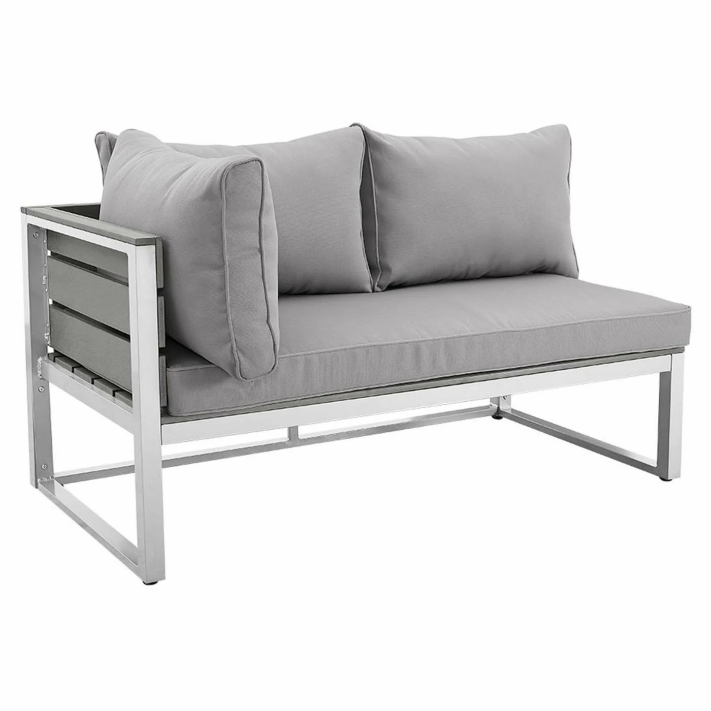 Flash Sale ๐ Aluminum Patio Sets Walker Edison Aluminum 4 Piece All-Weather Patio Conversation Set With Cushions ๐ฅฐ - Image 3