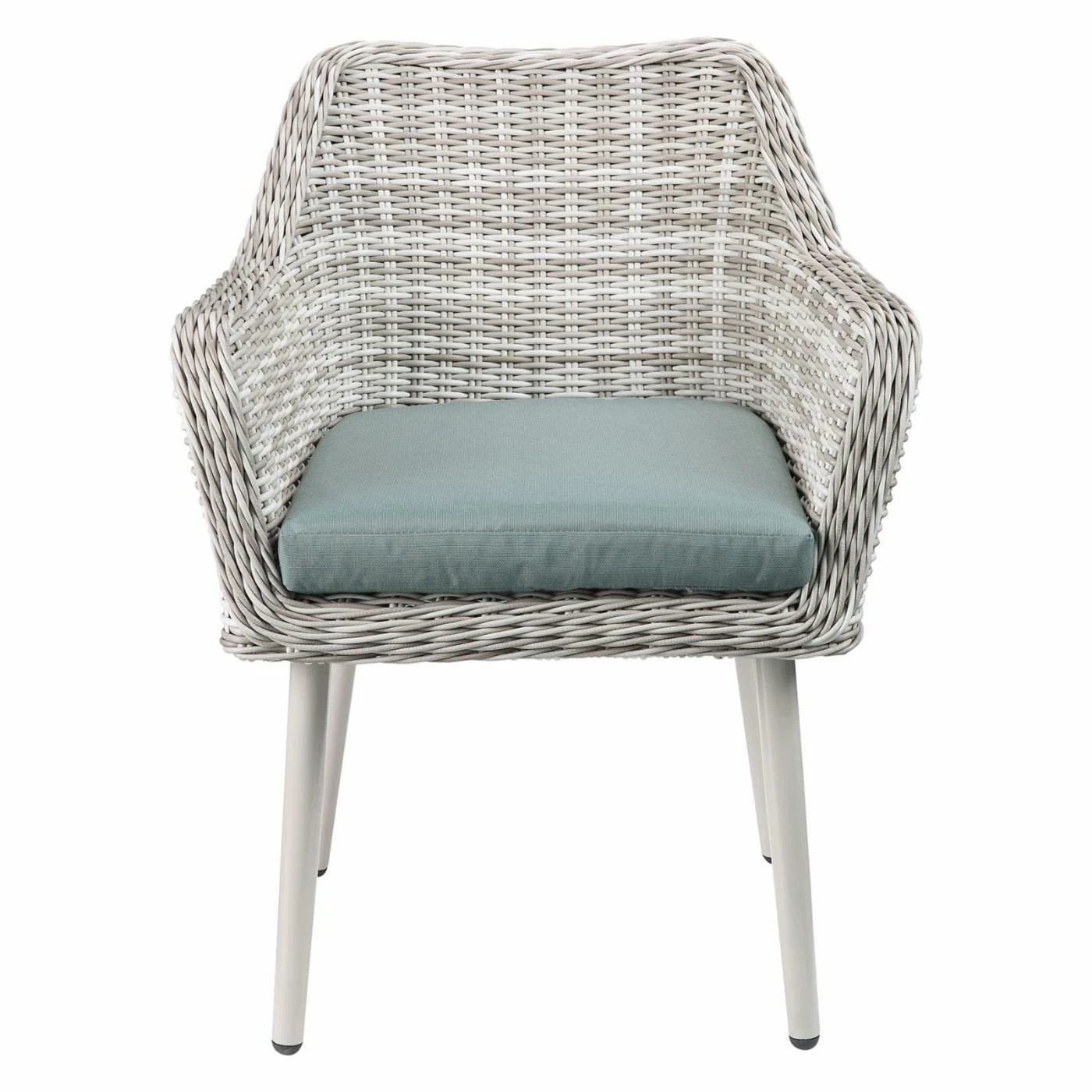 Budget ๐ Resin Wicker Patio Sets Acme Furniture Tashay Wicker 3 Piece Patio Chat Set In Green Fabric And Beige Wicker ๐ - Image 2