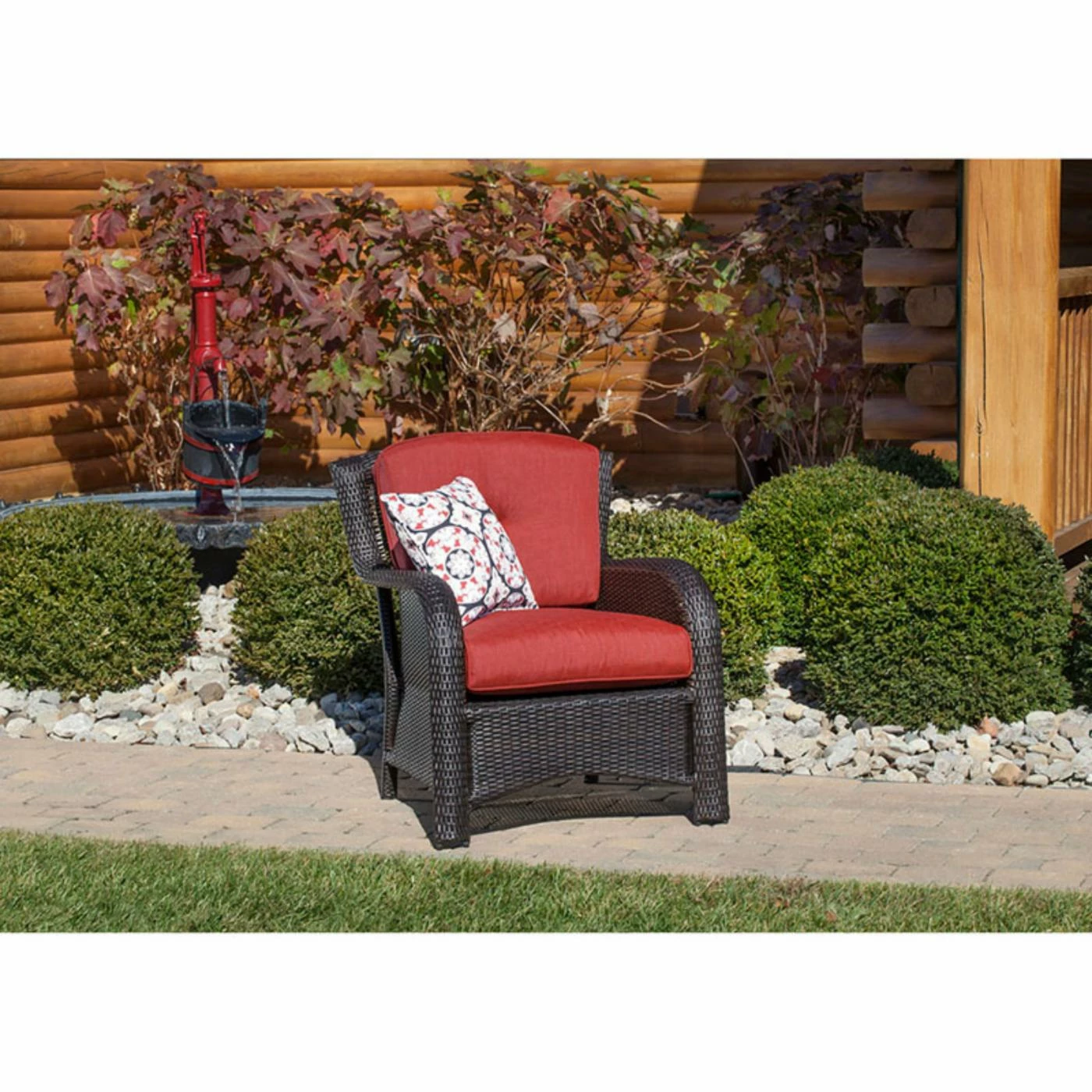 Budget 🎉 Resin Wicker Patio Sets Hanover Strathmere 6 Piece Wicker Patio Conversation Set 😀 - Image 2